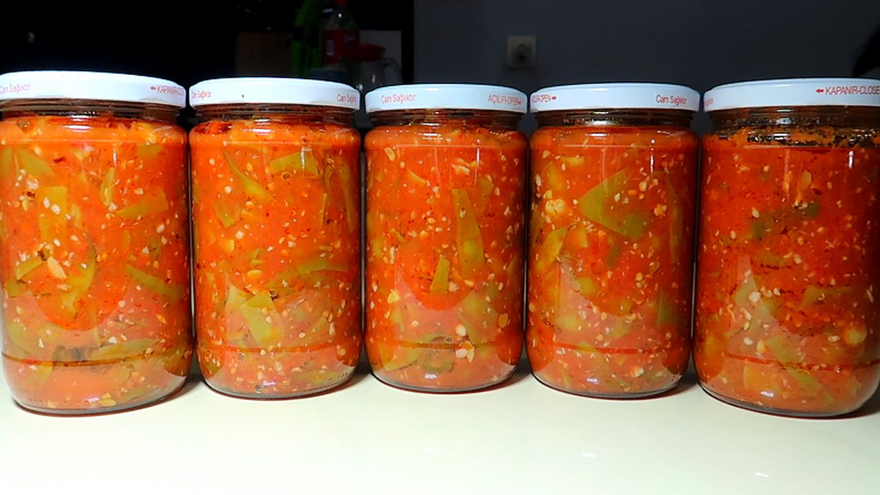 САЛАТ из стручковой ФАСОЛИ на зиму. Попробуйте и Вы будете в восторге! Готовит Ольга Ким смотреть онлайн