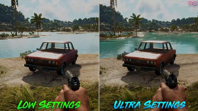 Far Cry 6 | Низкие и ультра настройки 4K | Cравнение графики и производительности смотреть онлайн