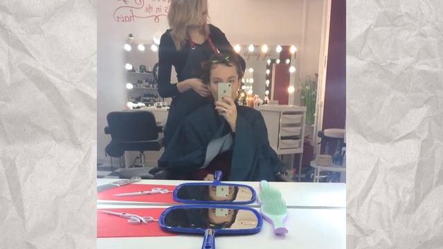 ТОНКИЕ КУДРЯВЫЕ ВОЛОСЫ: СТРИЖКА И УКЛАДКА У МАСТЕРА. ФОТО РЕЗУЛЬТАТА В КОНЦЕ ВИДЕО смотреть онлайн