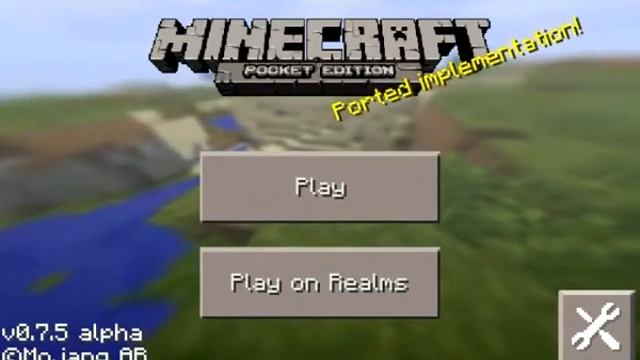 Minecraft Pe 0.7.5 Apk (Android 2.3) смотреть онлайн