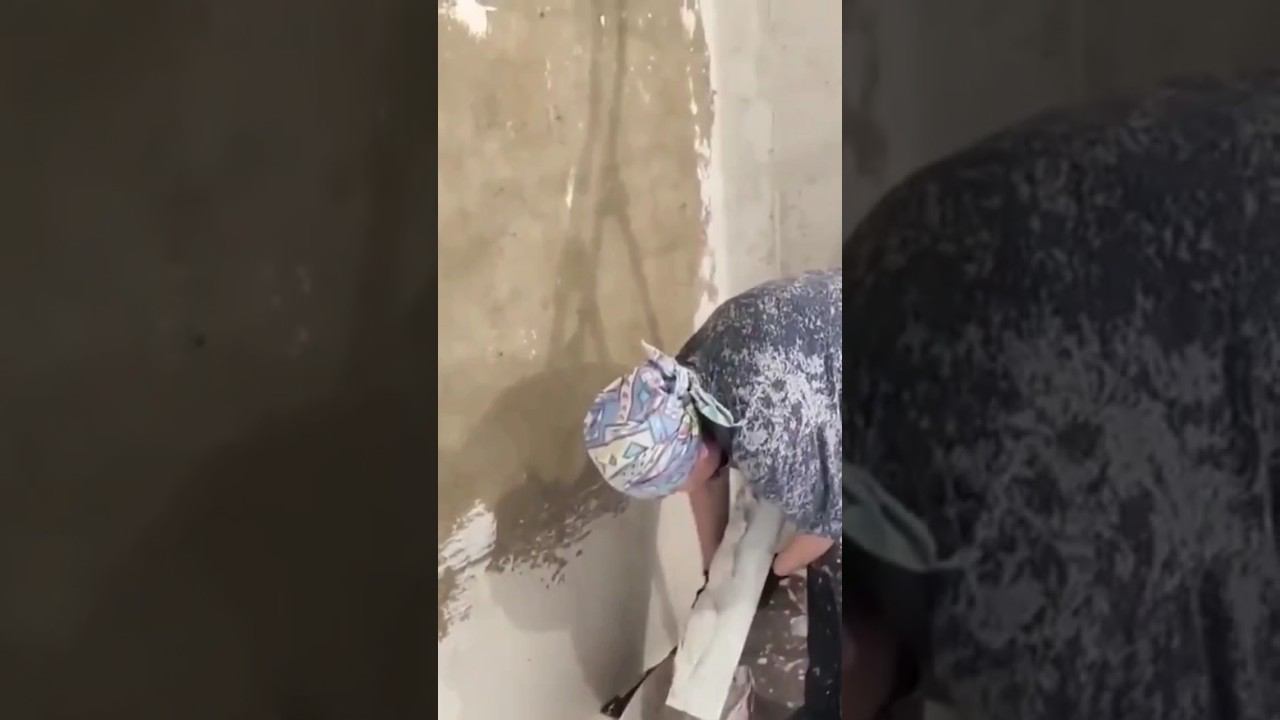 Выравнивание стены #выравниваниестен #штукатурка #гладилка #ремонтсвоимируками смотреть онлайн