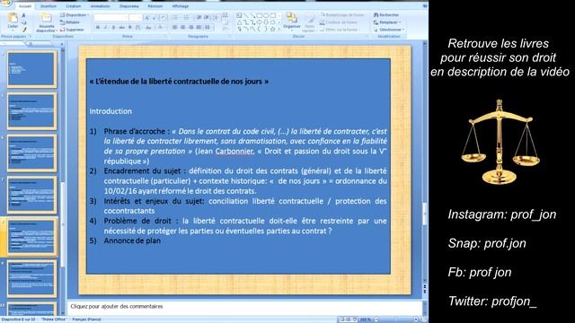 EXEMPLE DE DISSERTATION JURIDIQUE #1[ Droit des obligations] смотреть онлайн