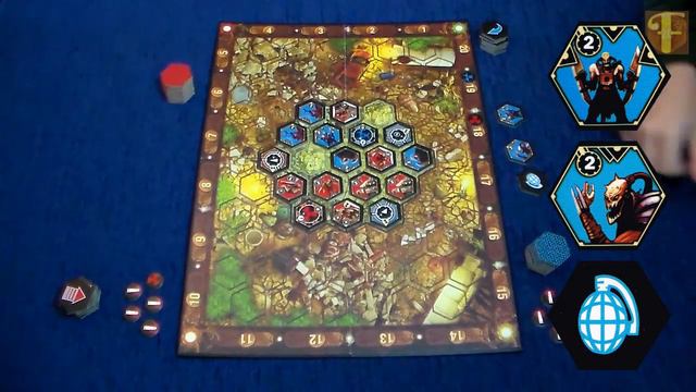 Neuroshima Hex - Gameplay 1 (Moloch vs Borgo) смотреть онлайн