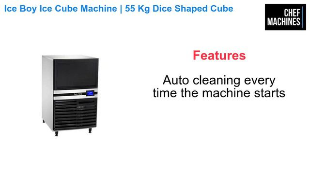 Ice Boy Ice Cube machine 55 Kg смотреть онлайн