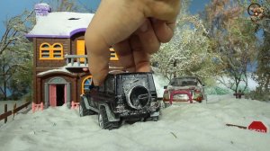 Мультик Маша и Машинки - Поездка на горнолыжную базу и прокачка машины. МанкиМульт