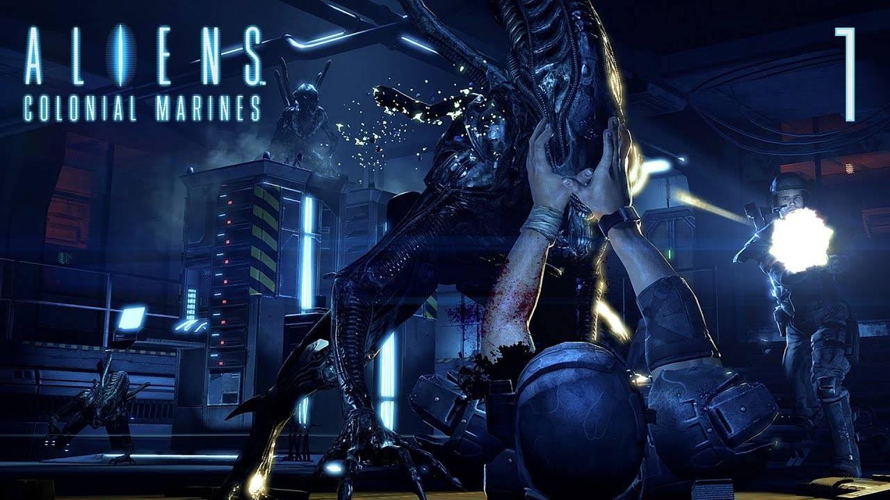 Aliens: Colonial Marines, первый взгляд. смотреть онлайн