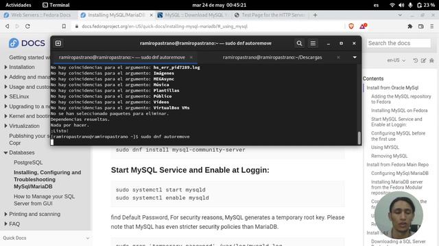 Fedora 36 - SetUp de desarrollo web смотреть онлайн