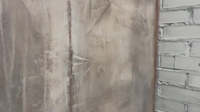 Эффект _РЖАВЧИНЫ_ на Стене _ Нанесение Декоративной Штукатурки _ЛОФТ_ смотреть онлайн