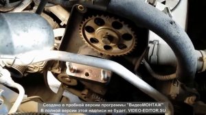 Замена ремня ГРМ Chevrolet Aveo 1.5
