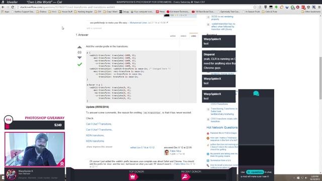 Design & Code Your Stream's Chat Overlay [Photoshop & Code] смотреть онлайн