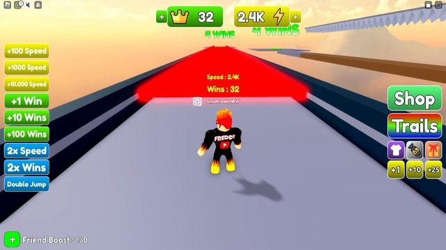 РОБЛОКС но КАЖДУЮ СЕКУНДУ +1 СКОРОСТИ ЧЕЛЛЕНДЖ смотреть онлайн