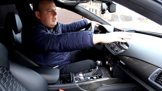 3,1 с. до 100 км/ч. Audi RS7 730 л.с. FastTest смотреть онлайн