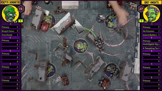 Adepta Sororitas vs Grey Knights: A Warhammer 40k Battle Report | 10th Edition 2000pts смотреть онлайн