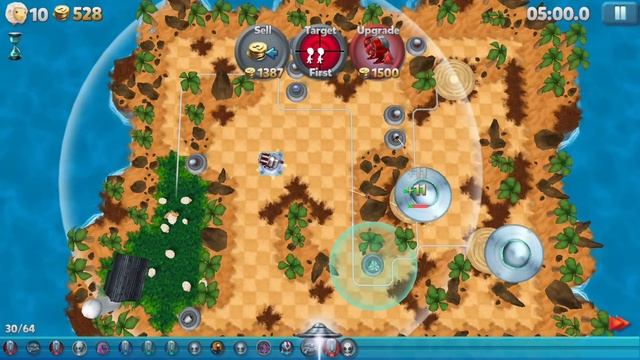 [Tower Madness 2] 6-4 Flock’s End (Hard 4 Stars) смотреть онлайн