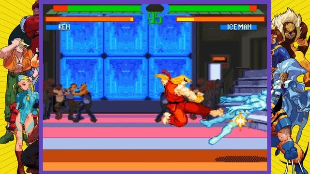 Xmen vs Street Fighter On Super Nintendo! - The Illegal 16-bit Version - Gaming History Documentary смотреть онлайн