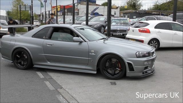 Ace Cafe Nissan Owners Meet R32,R33,R34 And R35 GTR