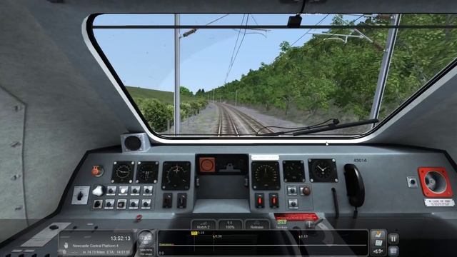 Train Simulator 2017: Class 43 (AP Valenta) Series ep 1 Edinburgh-Newcastle смотреть онлайн