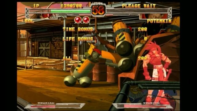 Guilty Gear X (PS2) Arcade Mode (1CC) [60FPS] смотреть онлайн