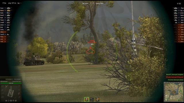 World of Tanks Tiger II Game Play смотреть онлайн