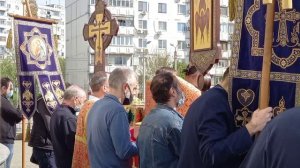 Суббота Светлой Седмицы#Божественная Литургия. Крестный ход. Раздача артоса.