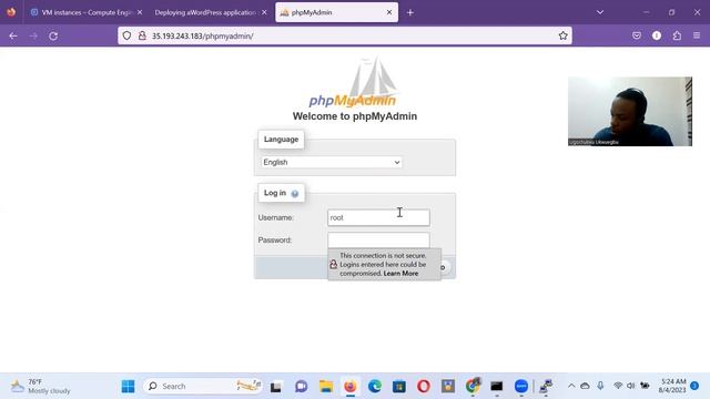 How to Install and Secure phpMyAdmin on Ubuntu 22.04 on GCP смотреть онлайн