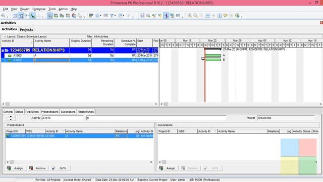 RELATIONSHIPS IN ORACLE PRIMAVERA P6 смотреть онлайн