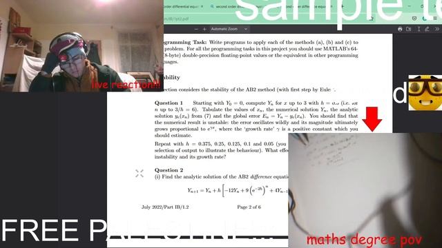 Alex Streams: maths degree POV смотреть онлайн