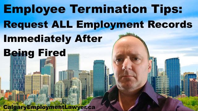 Request All Employment Records after being Fired [employee termination tips] смотреть онлайн