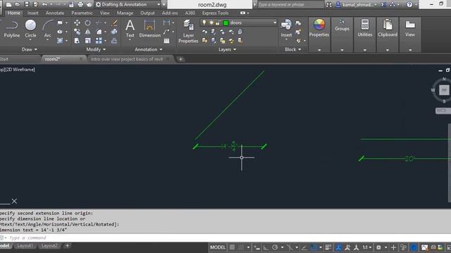 AutoCAD Dimensions command Settings before printing 2 смотреть онлайн