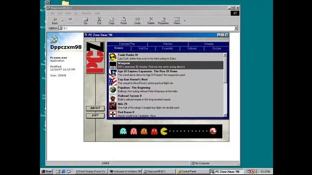 Running 3dfx Voodoo games on Windows 11 with 86Box and Windows 98 смотреть онлайн