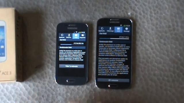 Test GALAXY ACE 3 versus GALAXY S4 смотреть онлайн