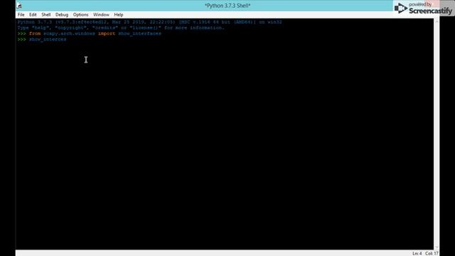 scapy find interface смотреть онлайн
