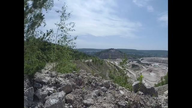 Жигулевский карьер Могутовой горы. Жигулевск. Россия. смотреть онлайн