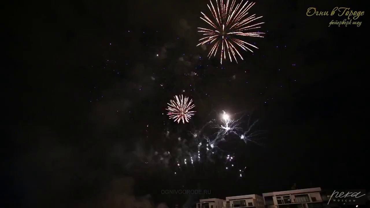 Отзыв о компании Огни в Городе - салют с баржи "РЕКА" смотреть онлайн