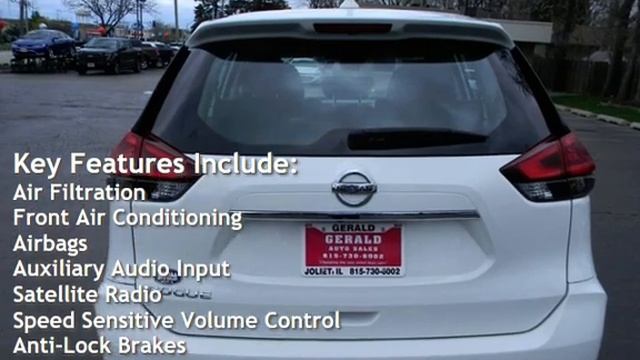 2019 Nissan Rogue S for sale in JOLIET, IL смотреть онлайн