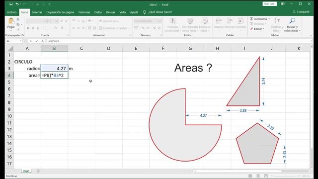 INFO - 15: Excel 8: Geometria plana. Cálculo de áreas смотреть онлайн