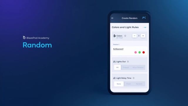 Режим Random в приложении Blazepod смотреть онлайн