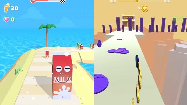 Top Satisfying Mobile Games Going Balls Race, Ball Run 2048, Coin Rush, Sandwich Runner and more смотреть онлайн
