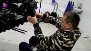 Ремонт снегохода замена склизов на Ямахе VK 540 и натяжка гусеницы