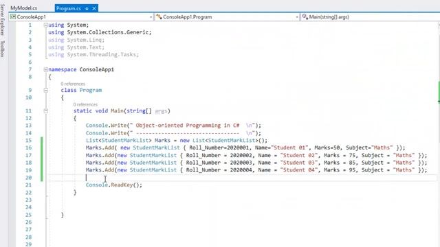 {தமிழ்} C# in Tamil | OOPs Concept | Part-10 #List, Model, foreach, lambda expression смотреть онлайн