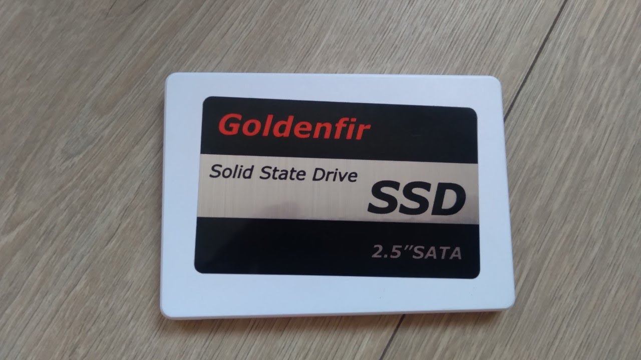 Короткий обзор на Goldenfir SSD на 120 Гб смотреть онлайн