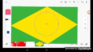 Как нарисовать флаг Бразилии!!!