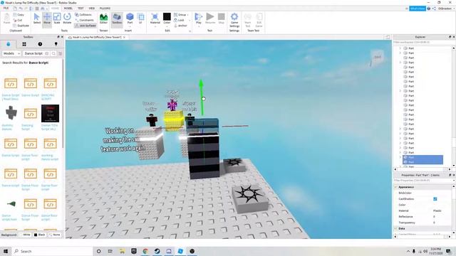How To Make A Wallhop Structure In Roblox Studio!