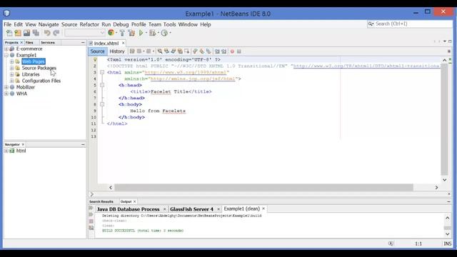 2- JSF Lesson2 JSF Web application parts смотреть онлайн