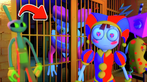 ПОМНИ И СЕМЬЯ ИЗ УДИВИТЕЛЬНЫЙ ЦИФРОВОЙ ЦИРК НАШЛА КЕЙНА! Amazing Digital Circus и ОБЗОР МОДА в GTA 5