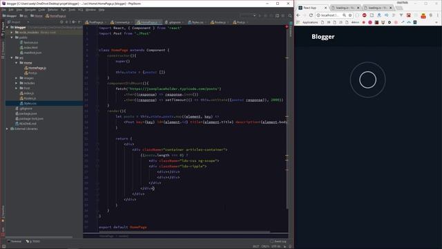 2. ReactJS : Créer un loader смотреть онлайн