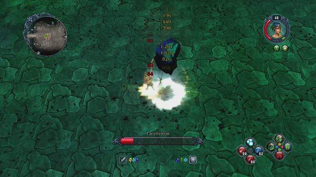 Sacred 2: Fallen Angel Dryad VS Facetteleon solo смотреть онлайн