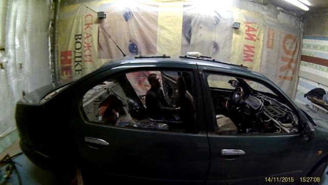 Ниссан Примера Р 11 в ремонт и Паша всадник без стекол . смотреть онлайн