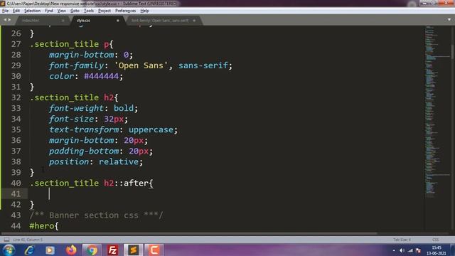 How To Make a Website Using HTML CSS and Bootstrap Step By Step Website Tutorial - Part 5 смотреть онлайн