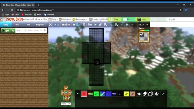How To Upload Your Skin Minecraft In Nova Skin смотреть онлайн